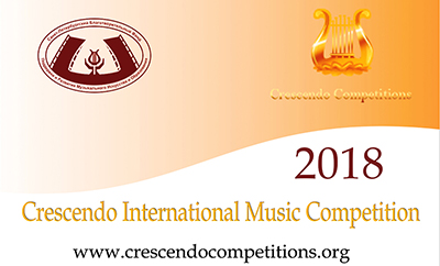 Американский конкурс Crescendo Competition-2018